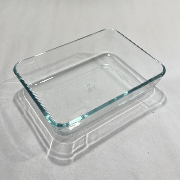 Pyrex | Kitchen | Made In Francepyrex De Corning 72 Clear Blue Tint ...